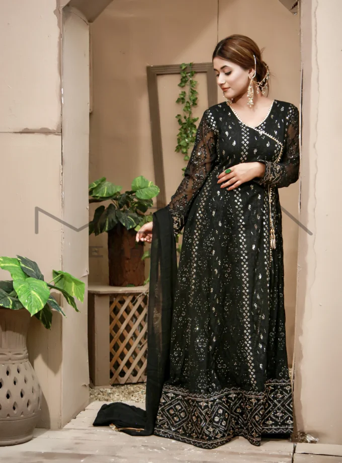 Mona maxi zwart anraka stijl