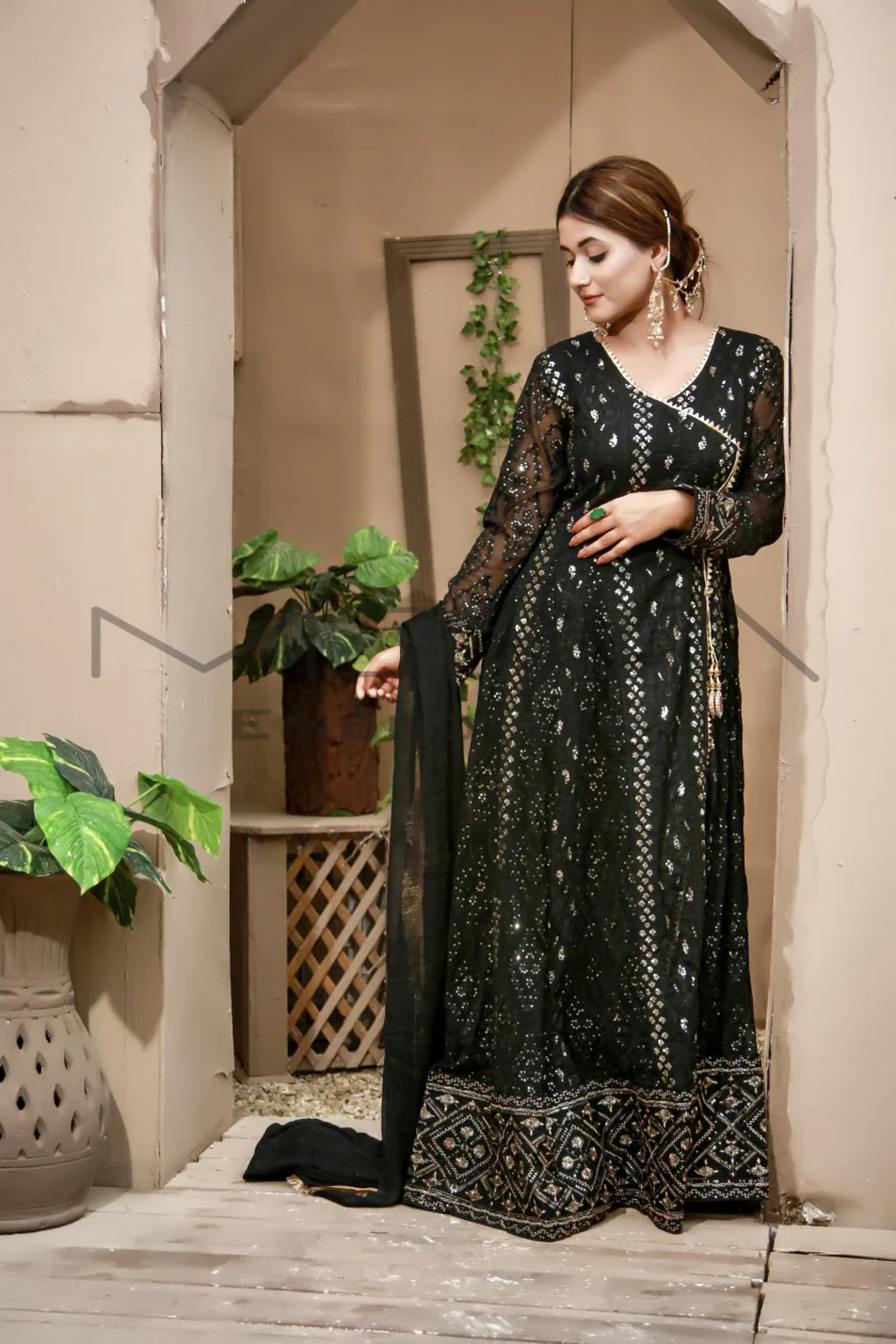 Mona maxi zwart anraka stijl