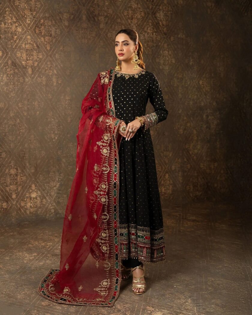Bindi Badla maxi zwart dames
