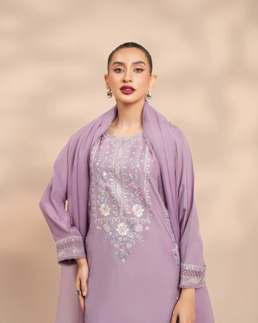 Shaposh raw silk suit artikel 12518 - Afbeelding 2