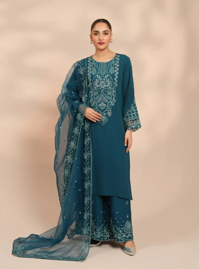 Shaposh raw silk suit
