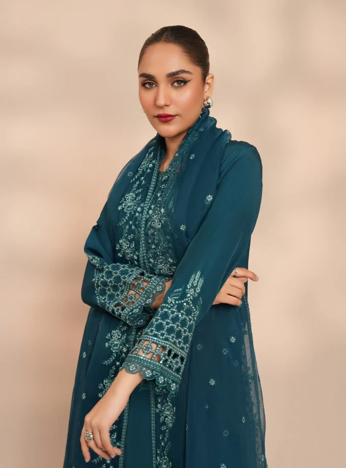 Shaposh raw silk suit