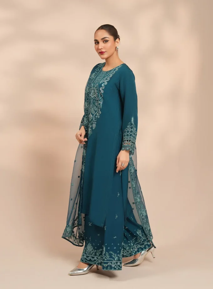 Shaposh raw silk suit