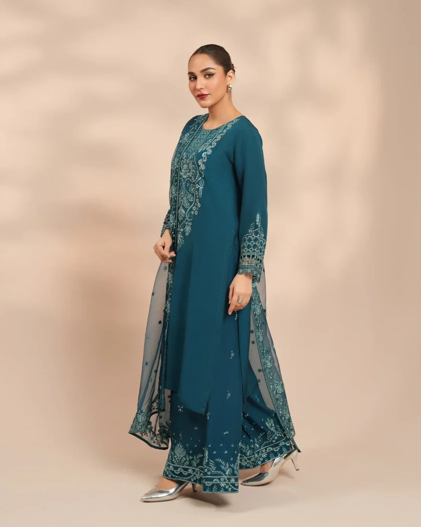 Shaposh raw silk suit - Afbeelding 3