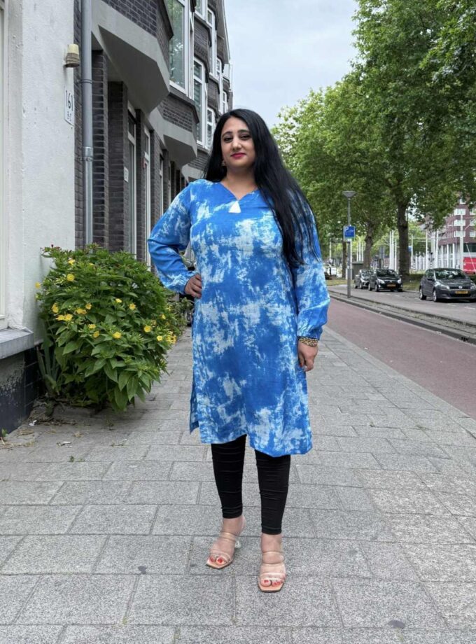 Georgette kurta artikel 12920