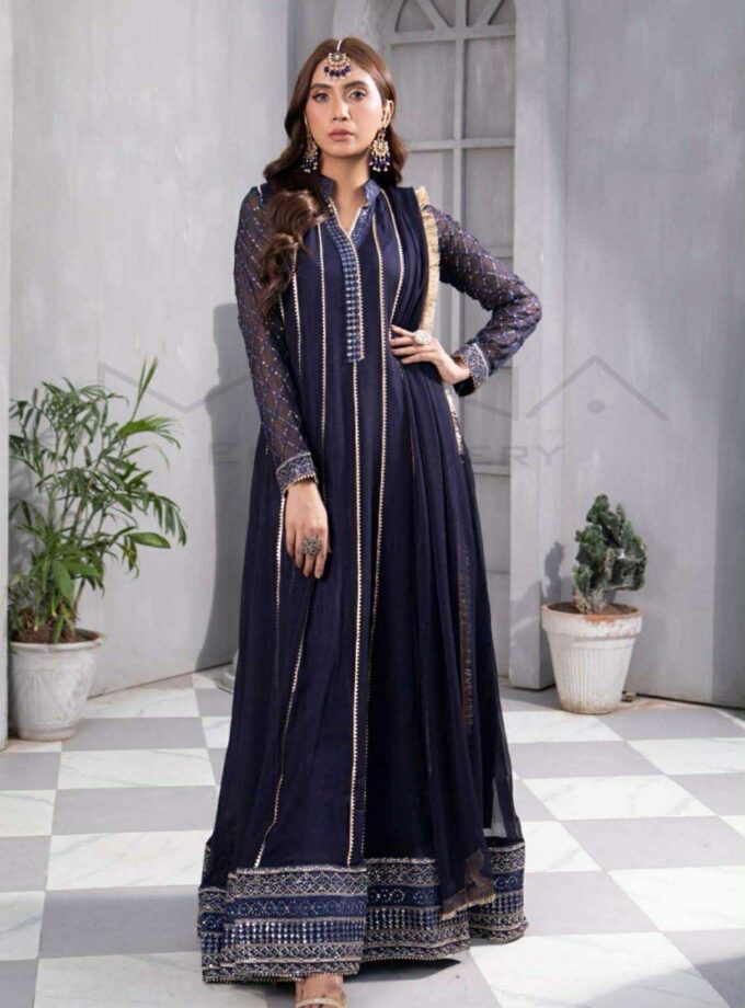 Embellish Azure Mona embroidery purple