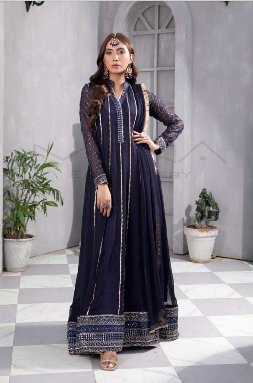 Embellish Azure Mona embroidery purple