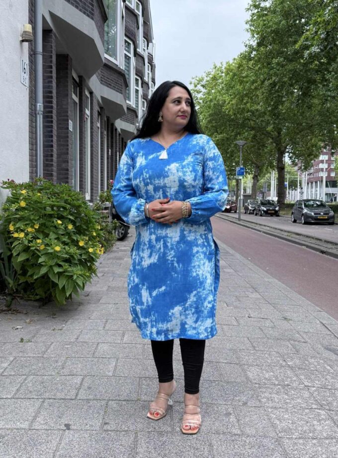 Georgette kurta artikel 12920