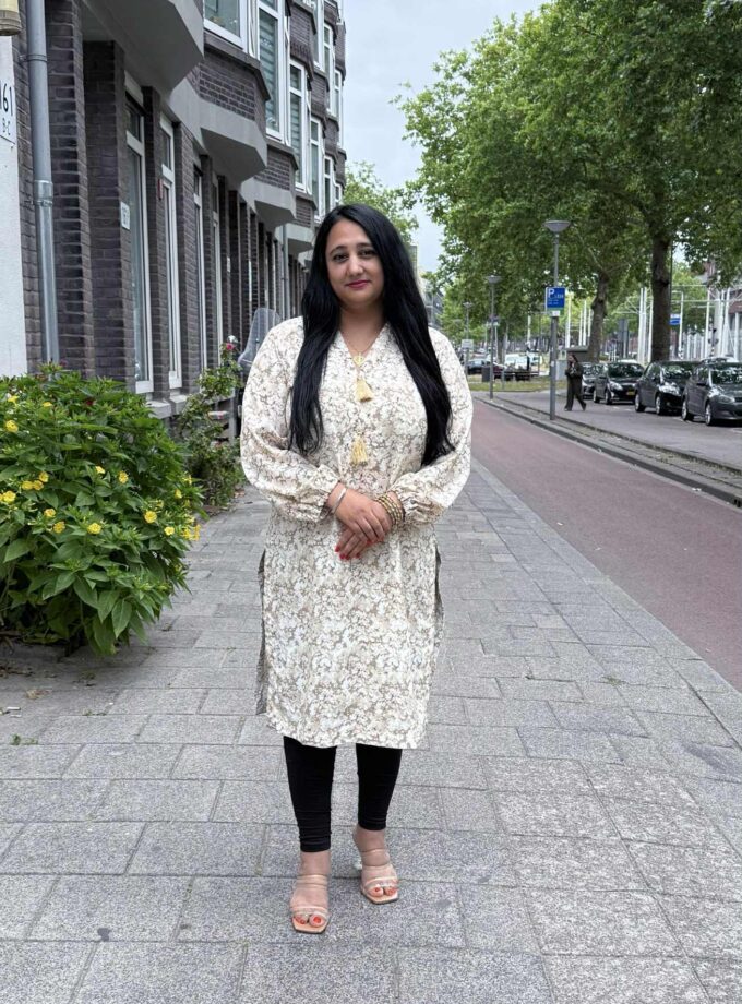 Georgette kurta artikel 12927