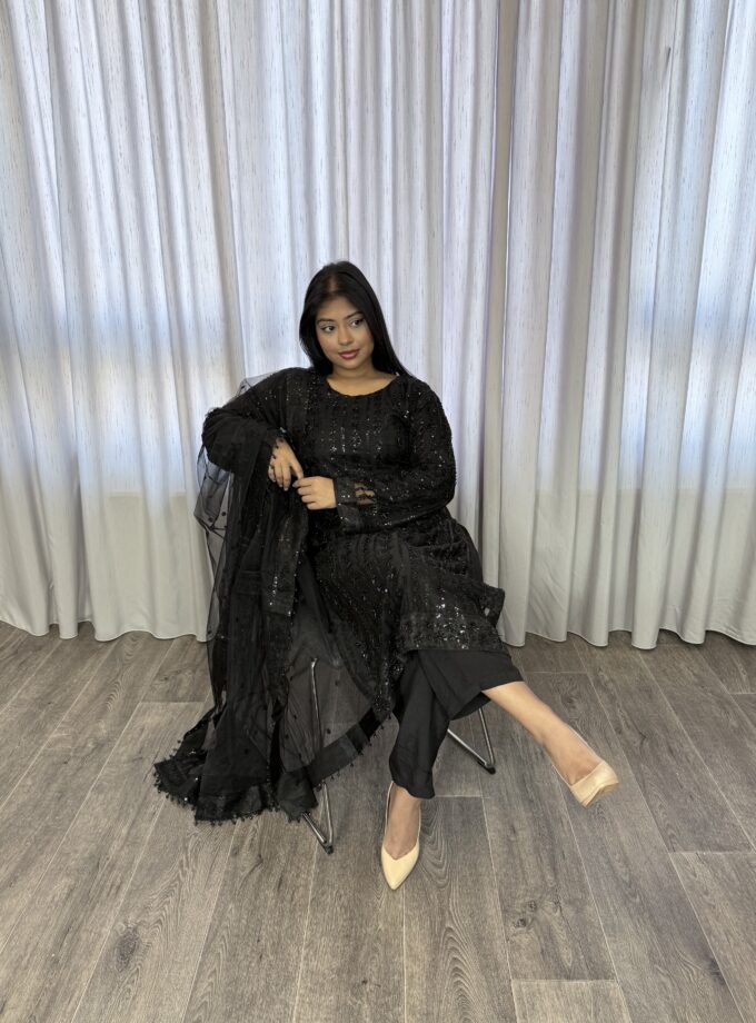 Driedelige suit zwart- Net 2022