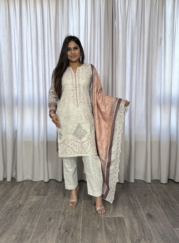 Driedelig wintersuit - khaddar 0415