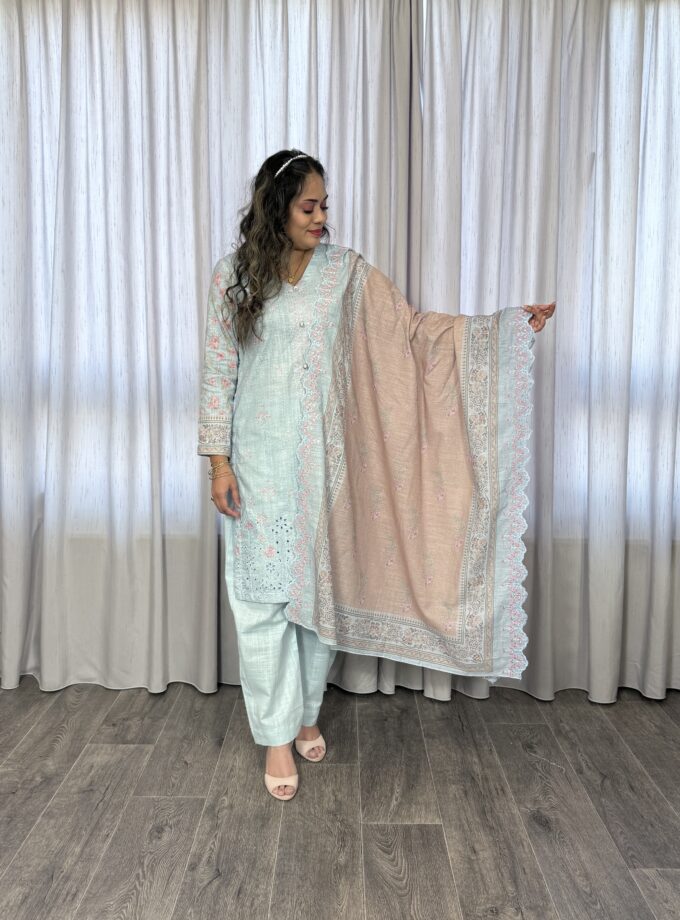 Driedelig wintersuit - khaddar 0411