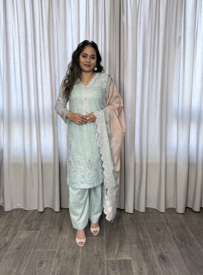 Driedelig wintersuit - khaddar 0411