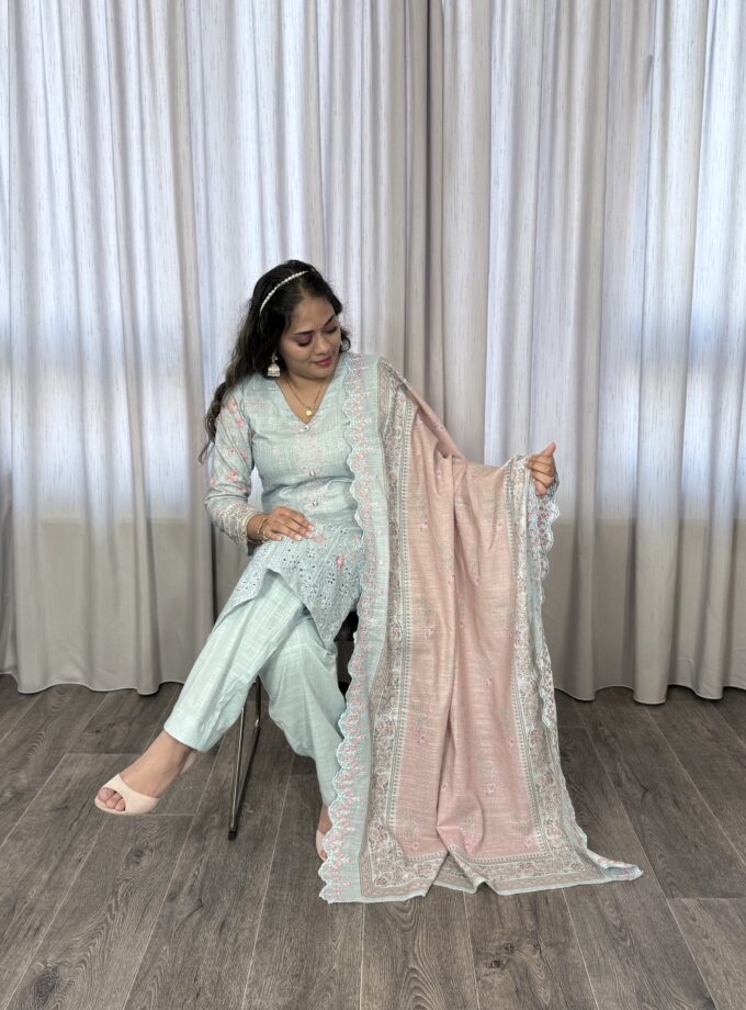 Driedelig wintersuit - khaddar 0411