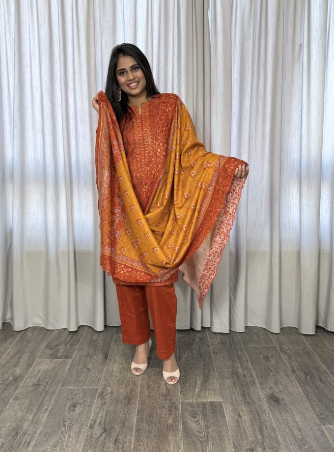 Driedelig wintersuit - khaddar 0412