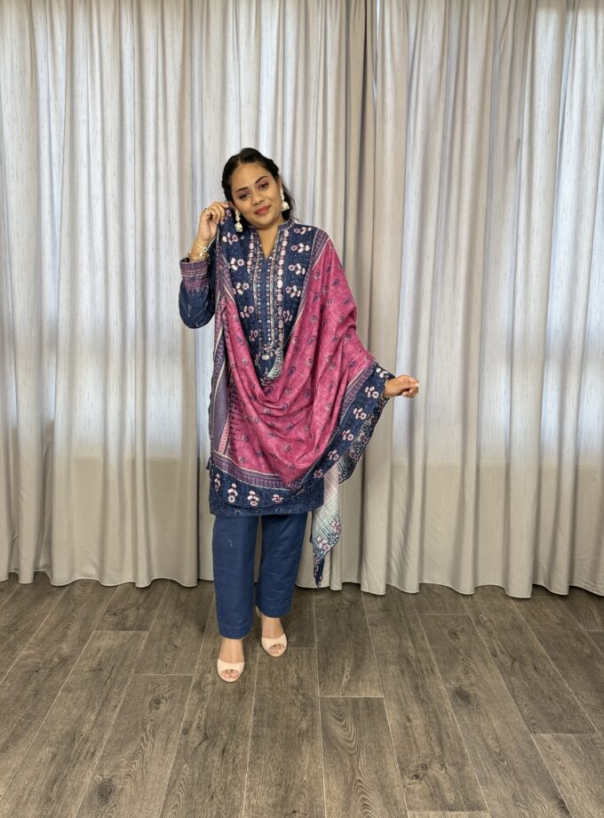 Driedelig wintersuit - khaddar 0416