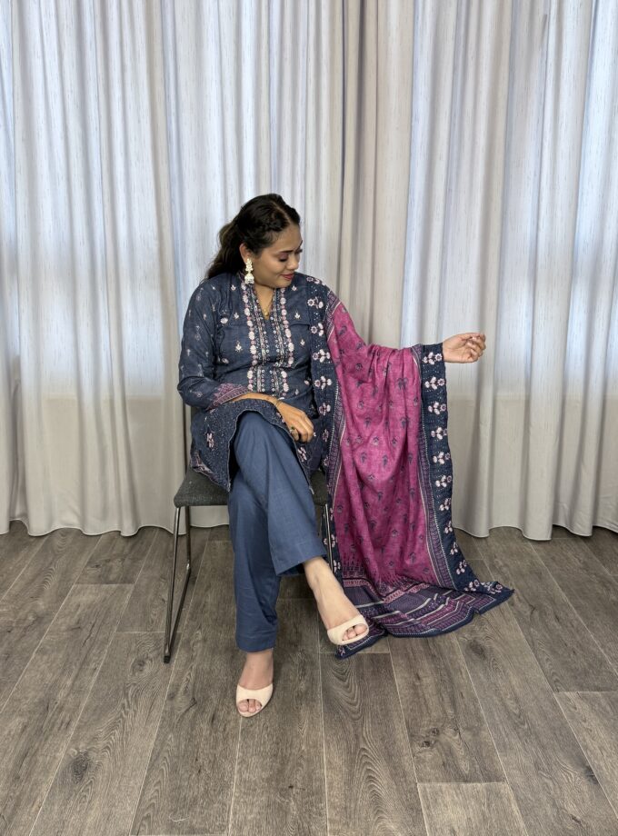 Driedelig wintersuit - khaddar 0416