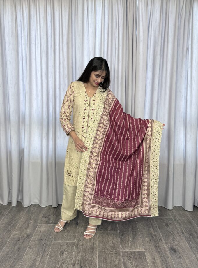 Driedelig wintersuit - khaddar 0418