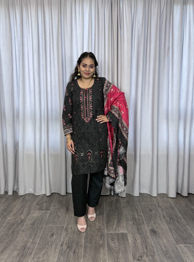 Driedelig wintersuit - khaddar 0419