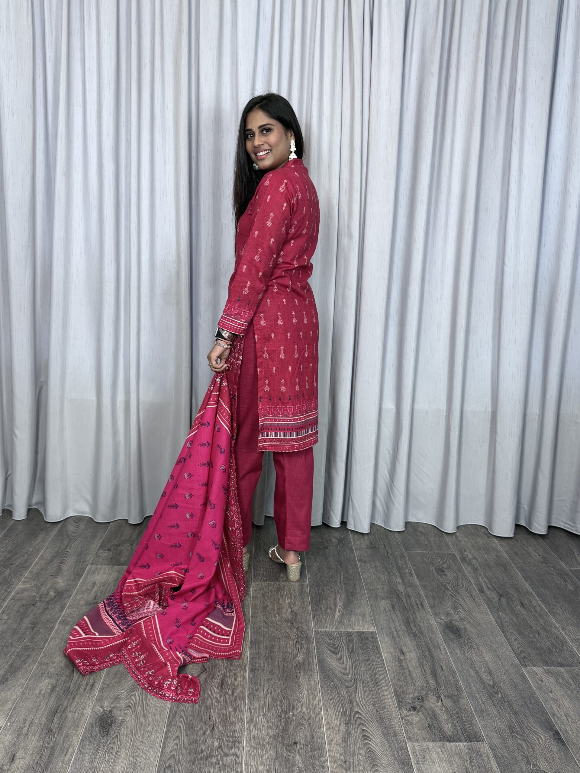 Driedelig wintersuit - khaddar 0420 - Afbeelding 3