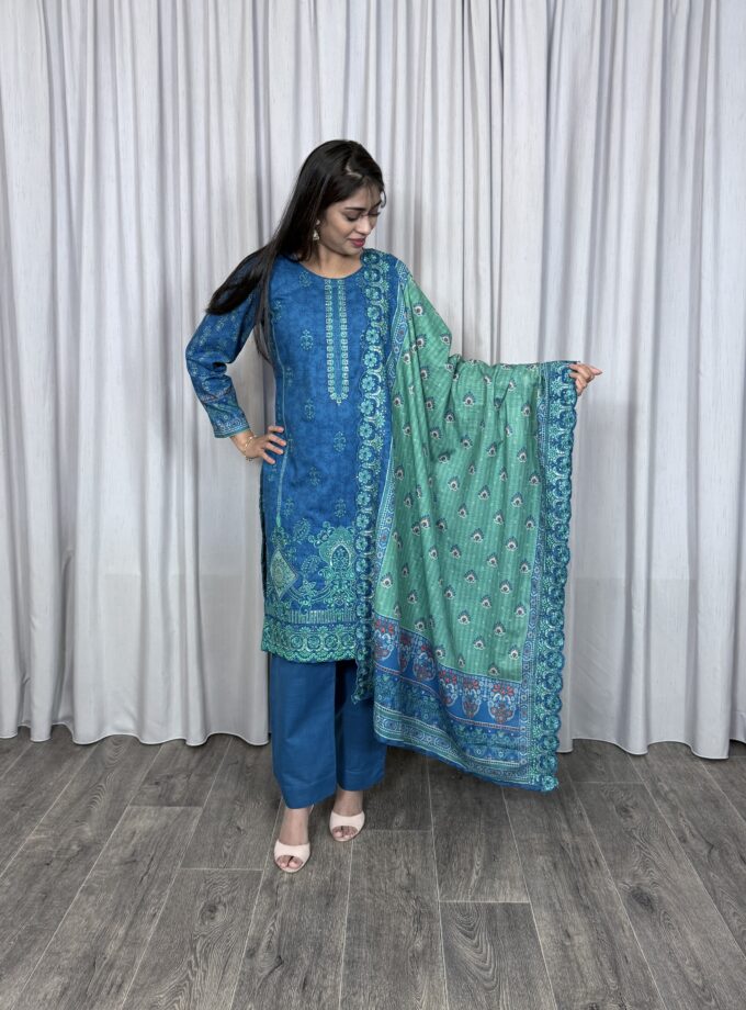 Driedelig wintersuit - khaddar 0417