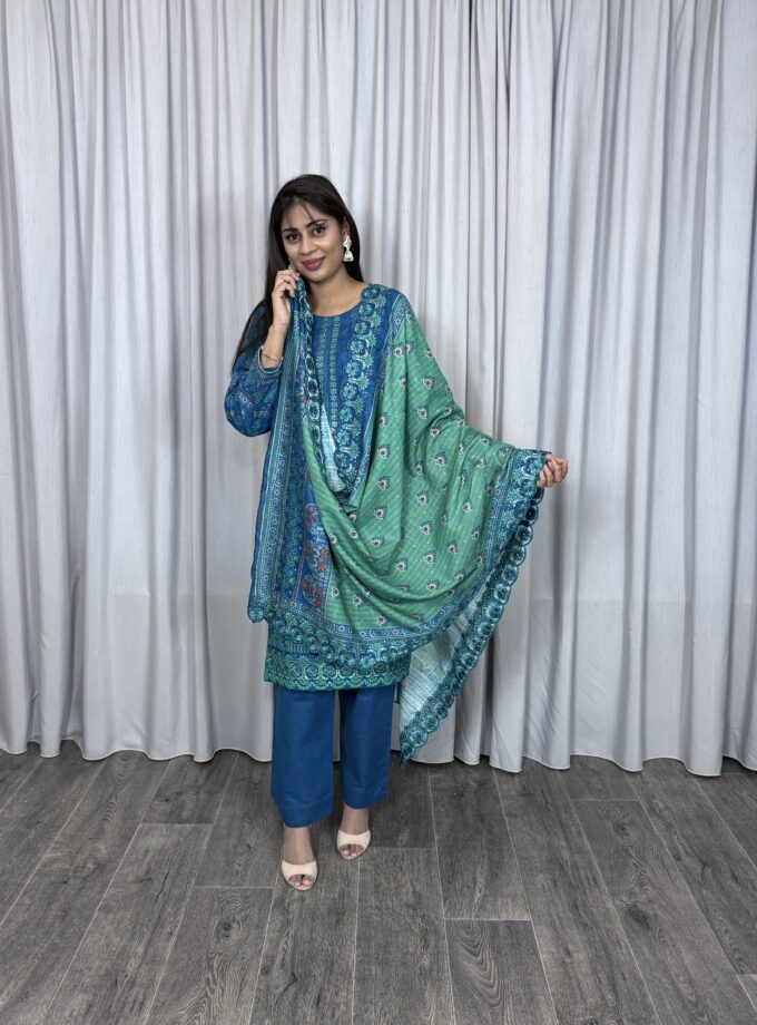 Driedelig wintersuit - khaddar 0417