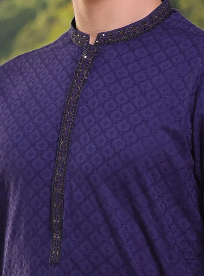 Junaid Jamshed wash and wear kurta maat L 2212