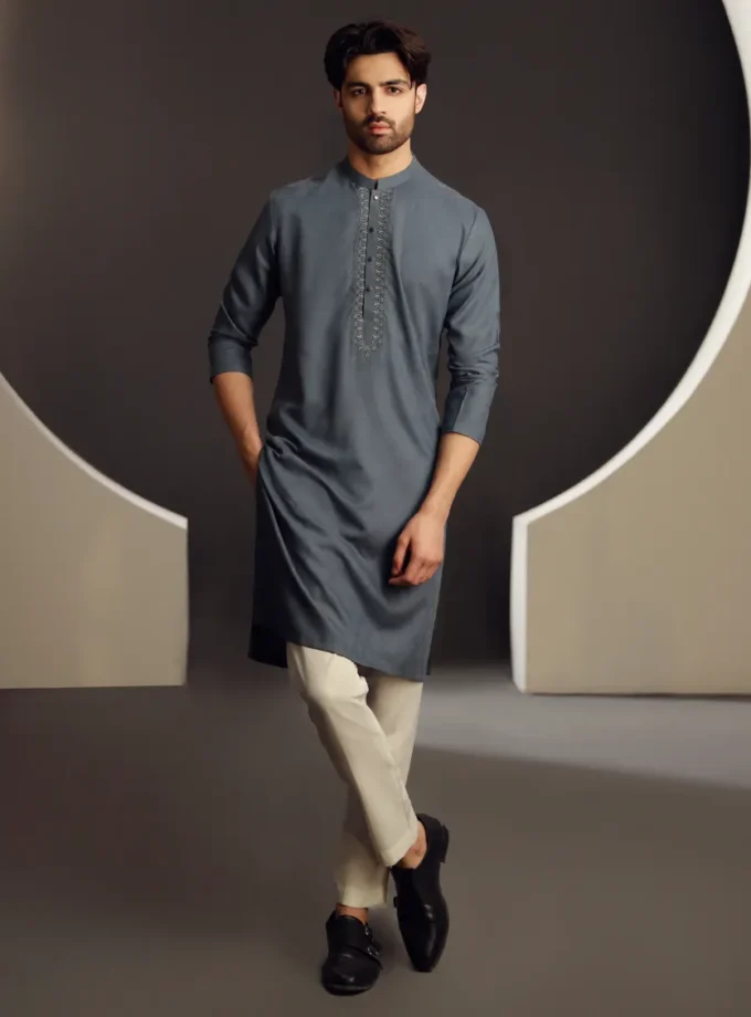 Junaid Jamshed kurta- Maat L en XL 14703