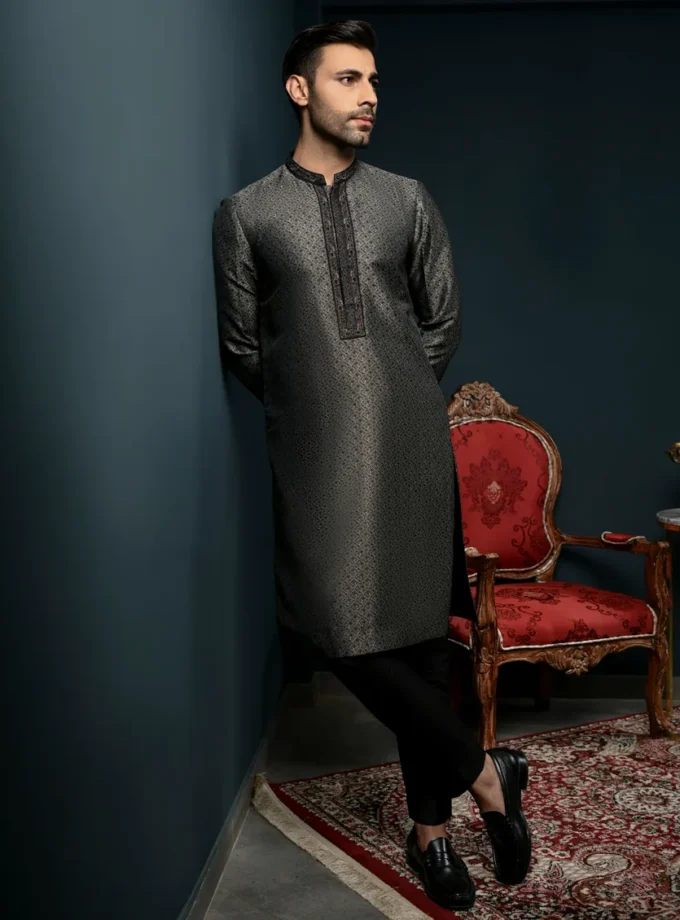 Junaid Jamshed fancy kurta - Maat L 14655