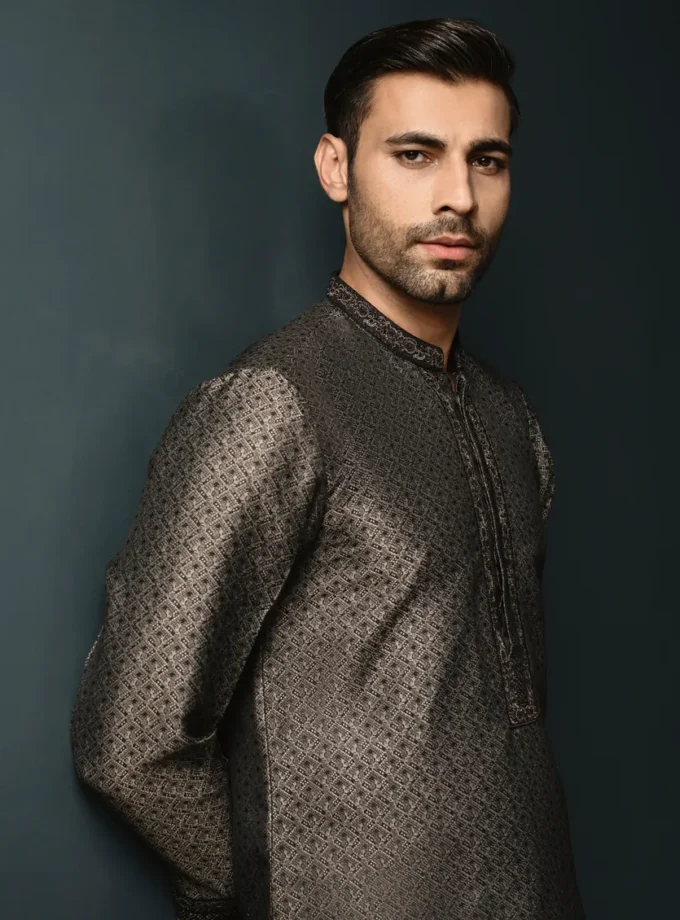 Junaid Jamshed fancy kurta - Maat L 14655