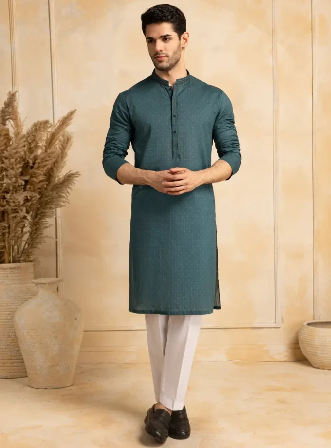 Junaid Jamshed wash and wear kurta – Maat M 14670