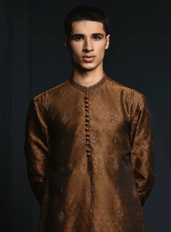 Junaid Jamshed fancy kurta - Maat XS 14659