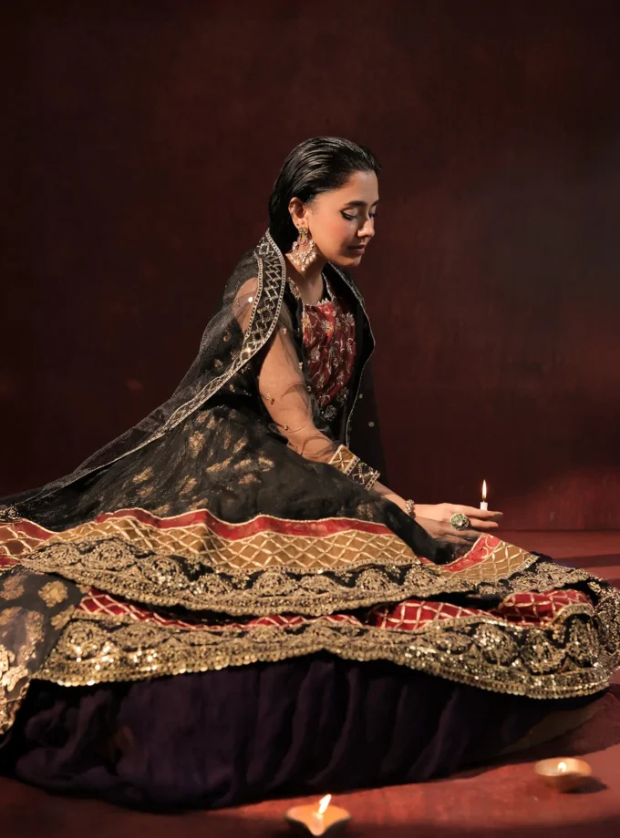 Shaposh fancy maxi - zwart 14919