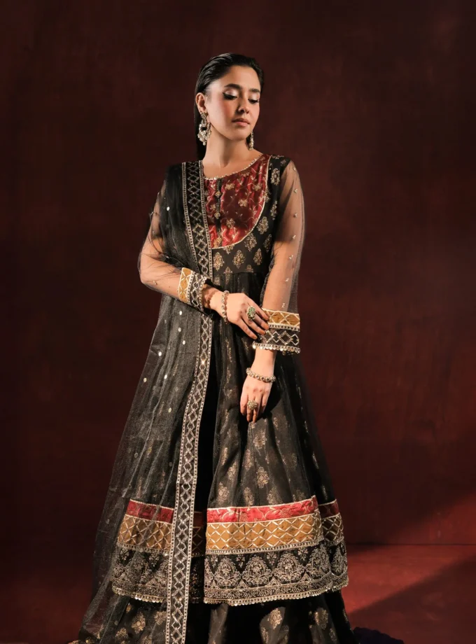 Shaposh fancy maxi - zwart 14919