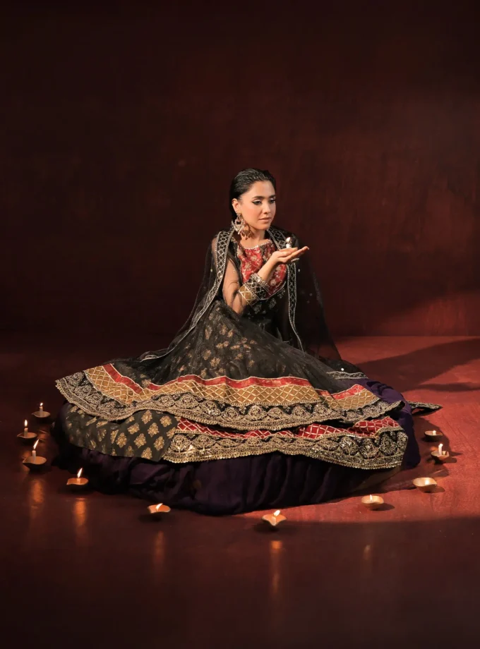 Shaposh fancy maxi - zwart 14919