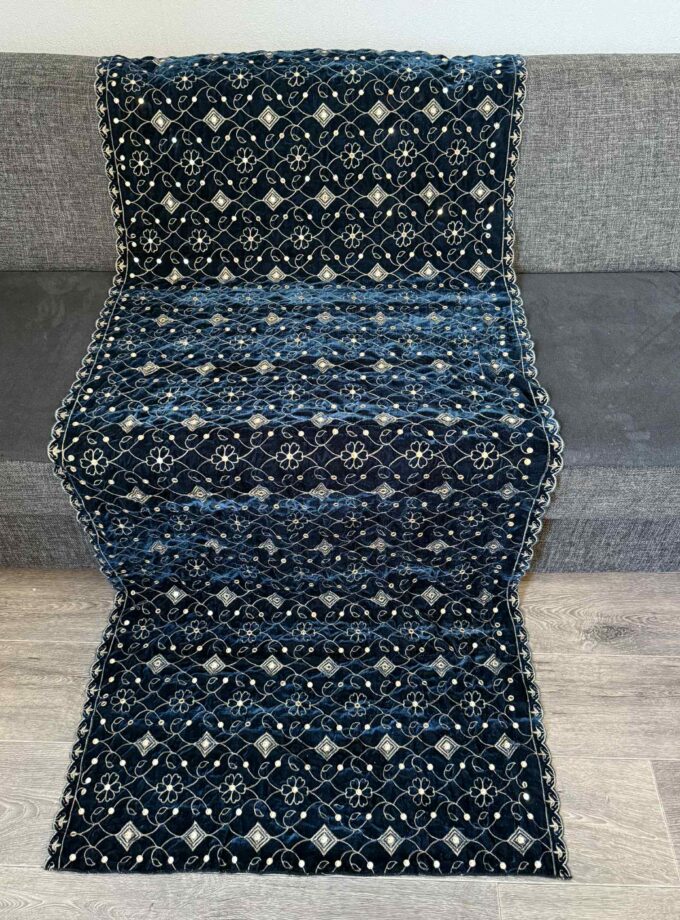 Velvet shawl- zink 14773