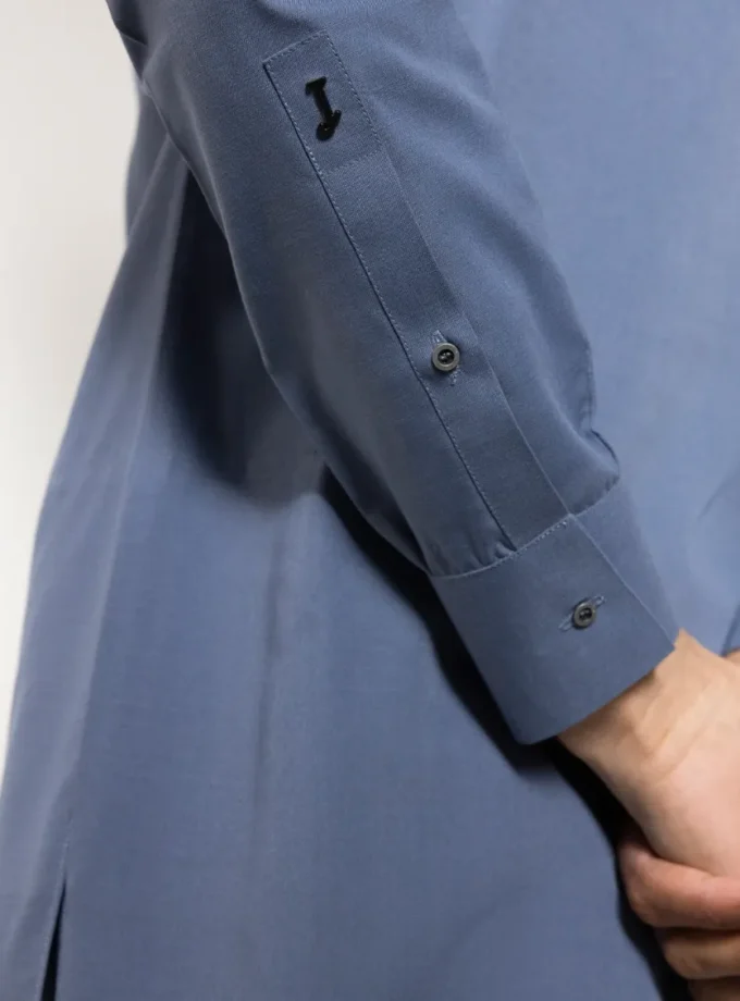 Junaid Jamshed shalwaar kameez - greyish blue 14546 maat L