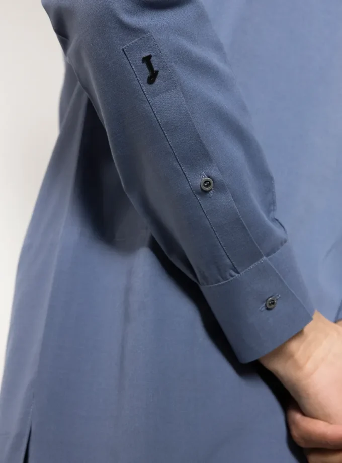 Junaid Jamshed shalwaar kameez - greyish blue 14546 maat L