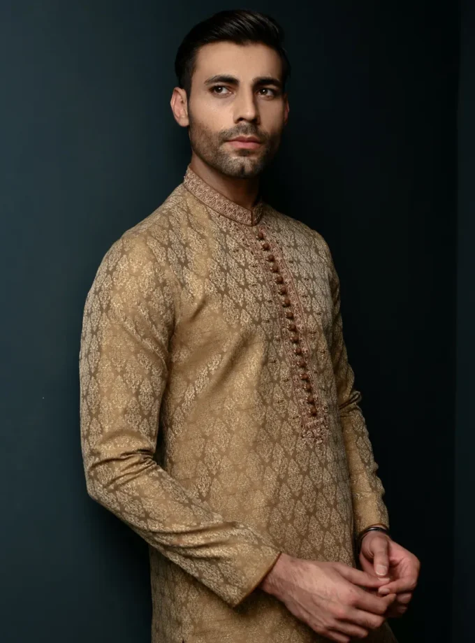 Junaid Jamshed fancy kurta - Maat L 14633