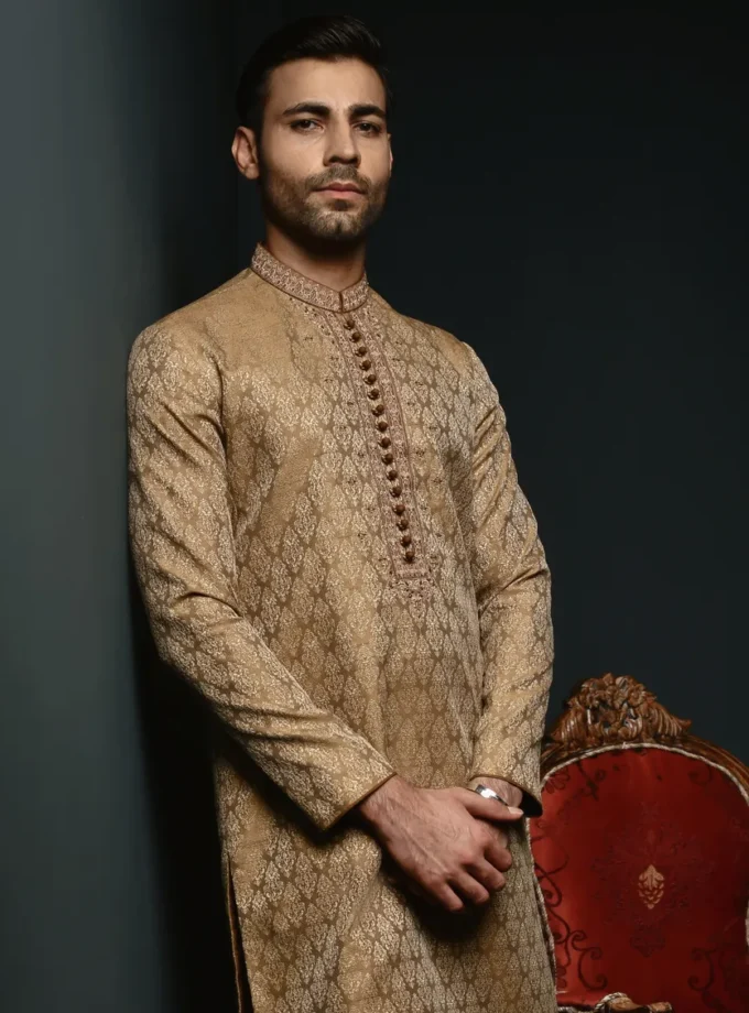 Junaid Jamshed fancy kurta - Maat L 14633