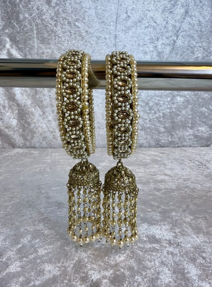 Karay met jhumka - goud lang