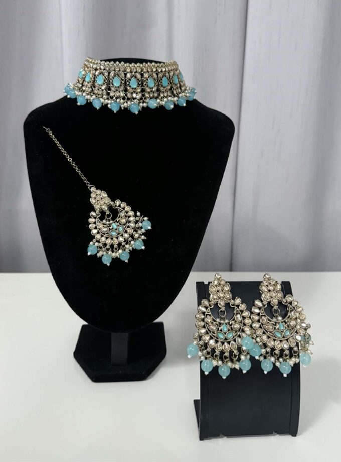 Sieradenset 1034- turquoise