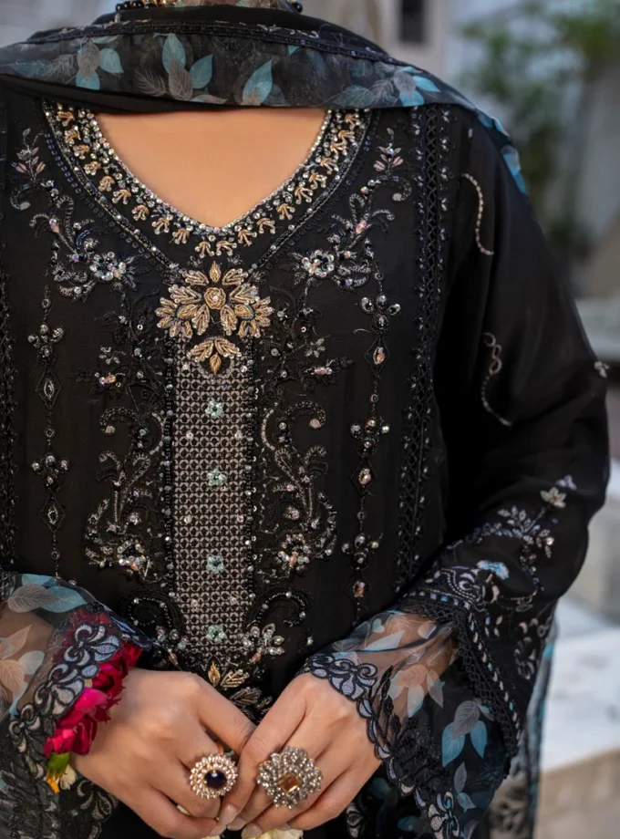Guzel chiffon suit Kiara - 0007