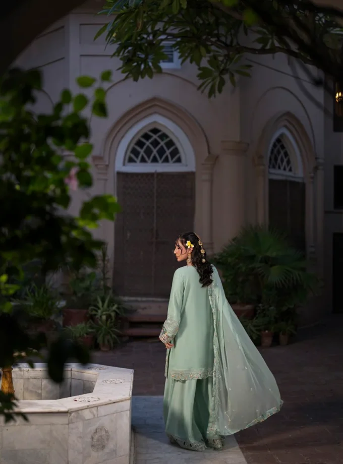 Guzel chiffon suit Leila- 0102