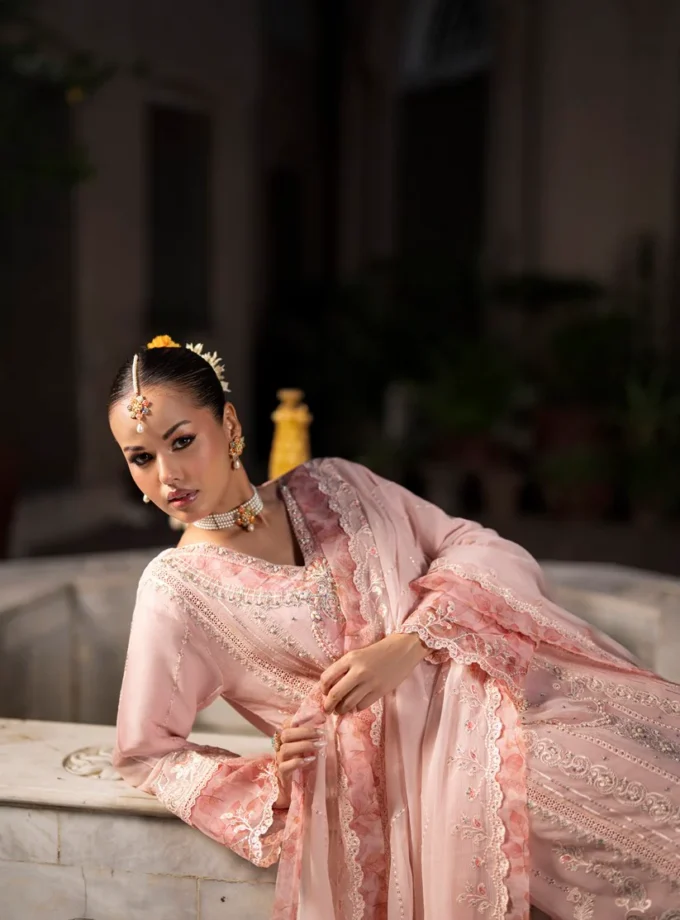 Guzel chiffon suit Safira- 0010