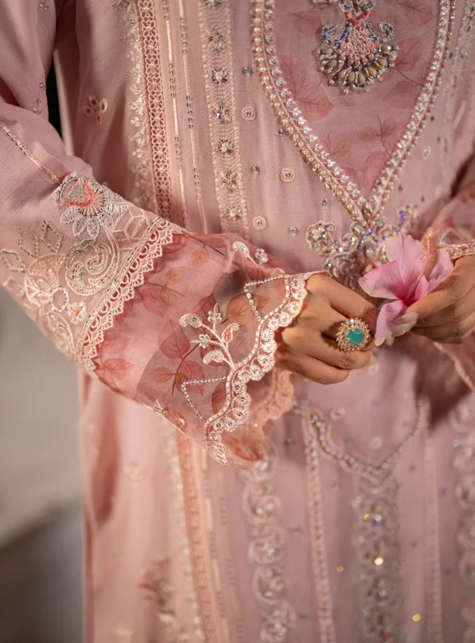 Guzel chiffon suit Safira- 0010