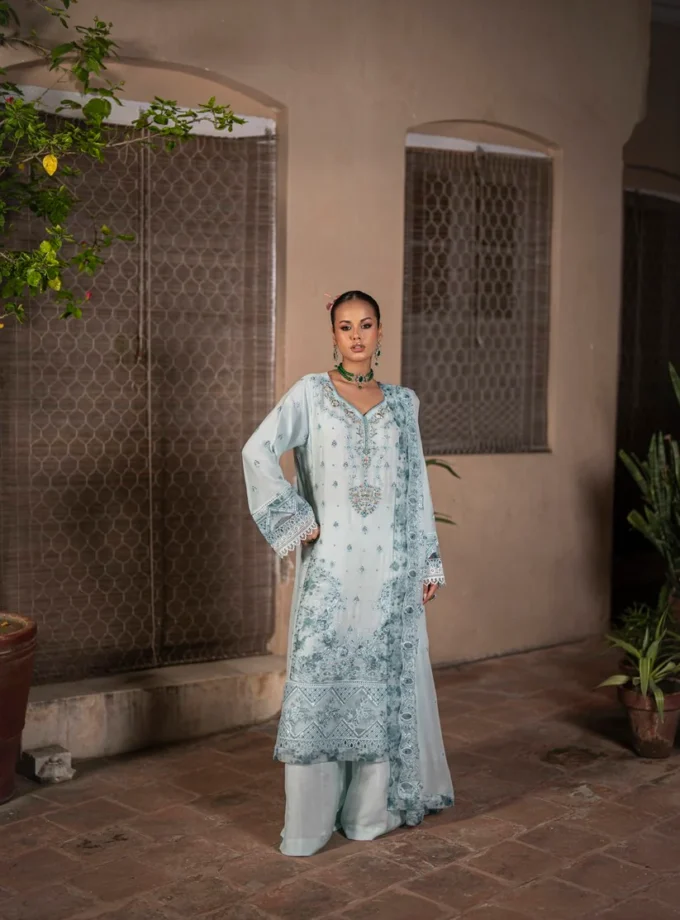 Guzel chiffon suit Ayla- 0008