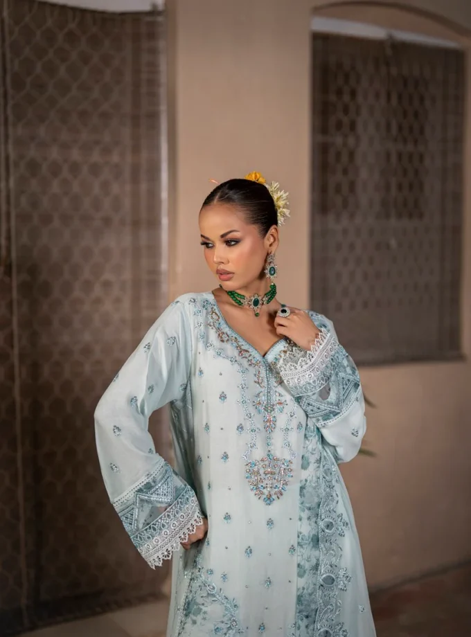 Guzel chiffon suit Ayla- 0008