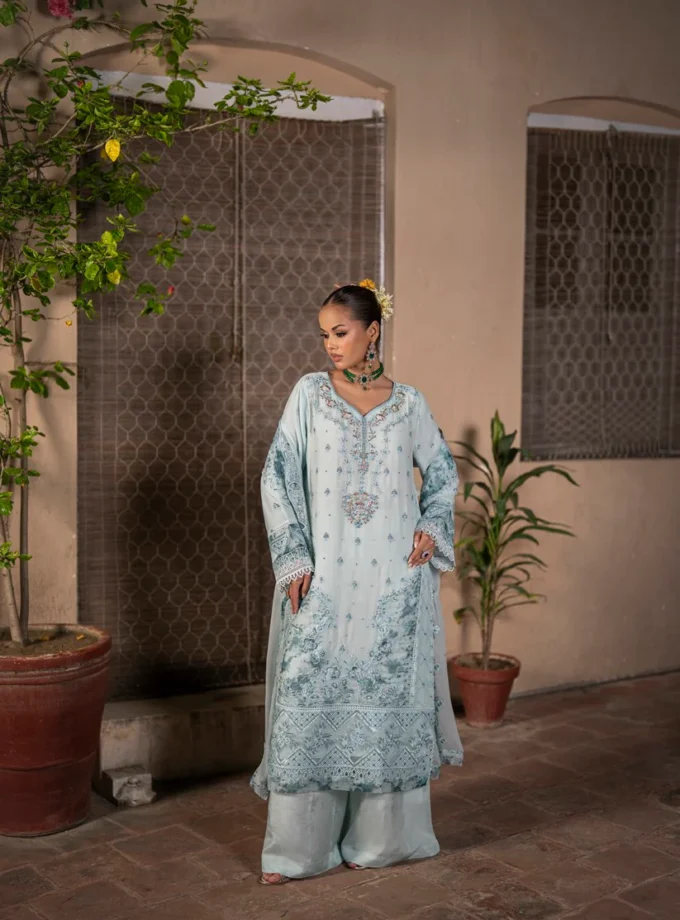 Guzel chiffon suit Ayla- 0008