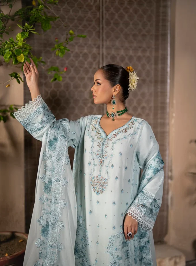 Guzel chiffon suit Ayla- 0008